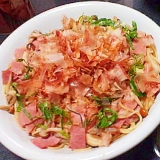 ゆず胡椒の効いた和風パスタ